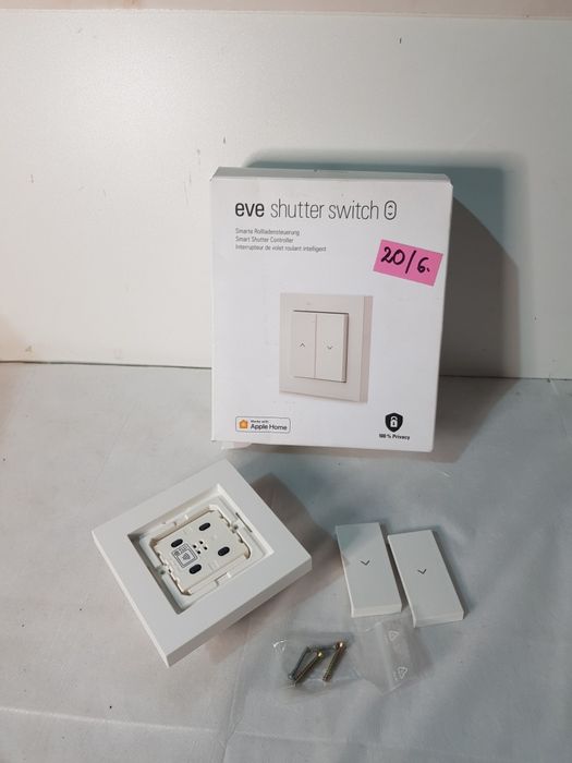 Inteligentny sterownik rolet Eve Shutter Switch (Apple Home / Thread)