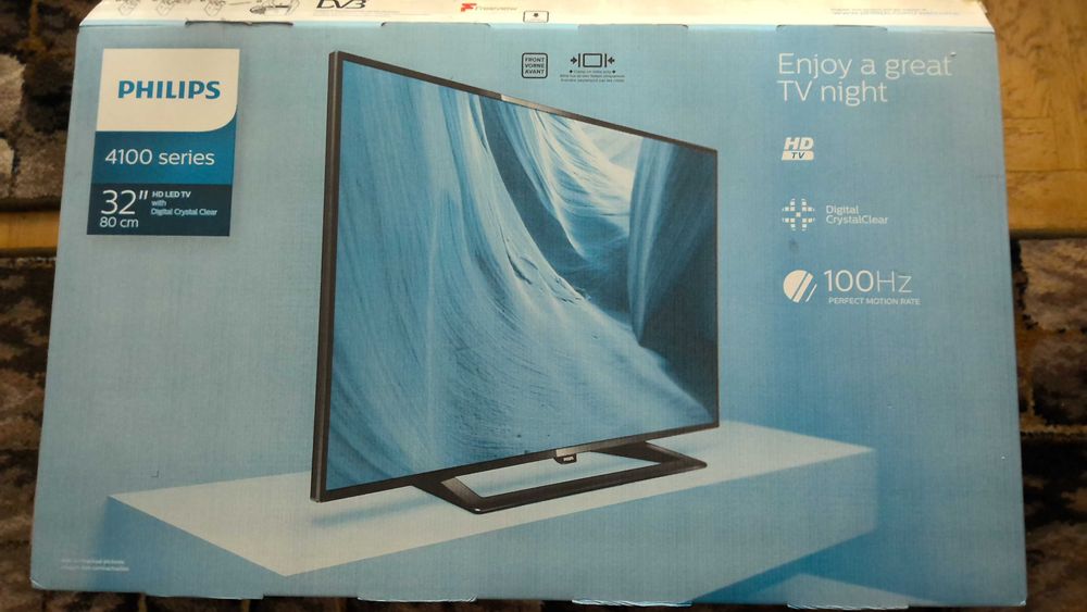 Telewizor 32 cale Philips 32phh4100/88 z dekoderem WIWA H.265 MINI