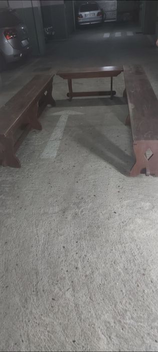Bancos tipo igreja