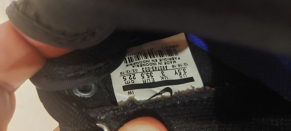 Nike Air tamanho 35,5