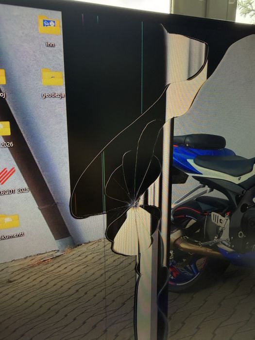 Monitor Msi Mag271CR  27” uszkodzony