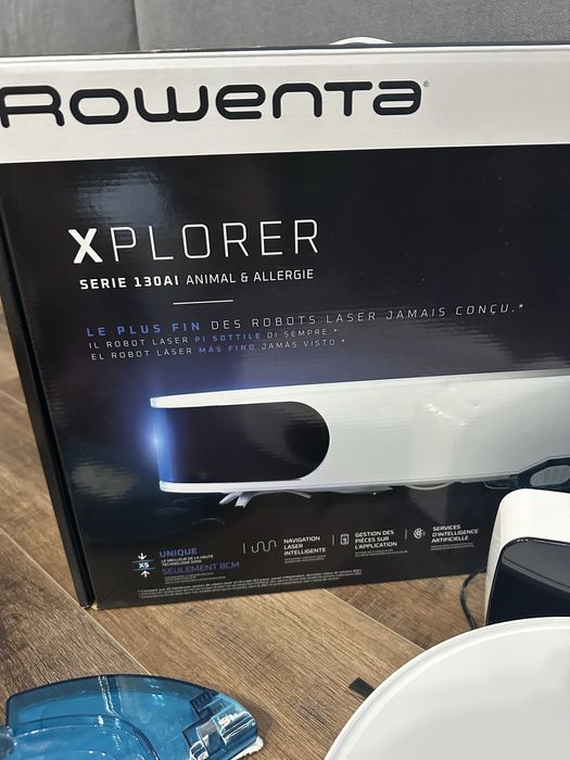 Миючий робот-пилосос Rowenta RR9077WH