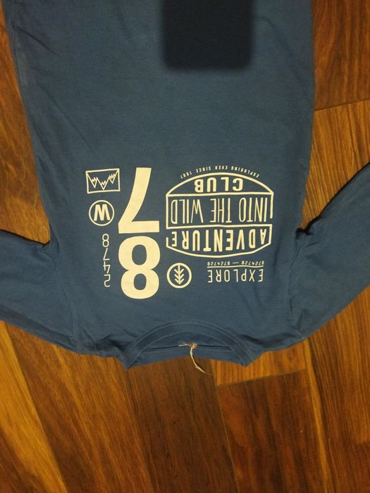 Bluza bawełniana 122, podkoszulka długi rękaw