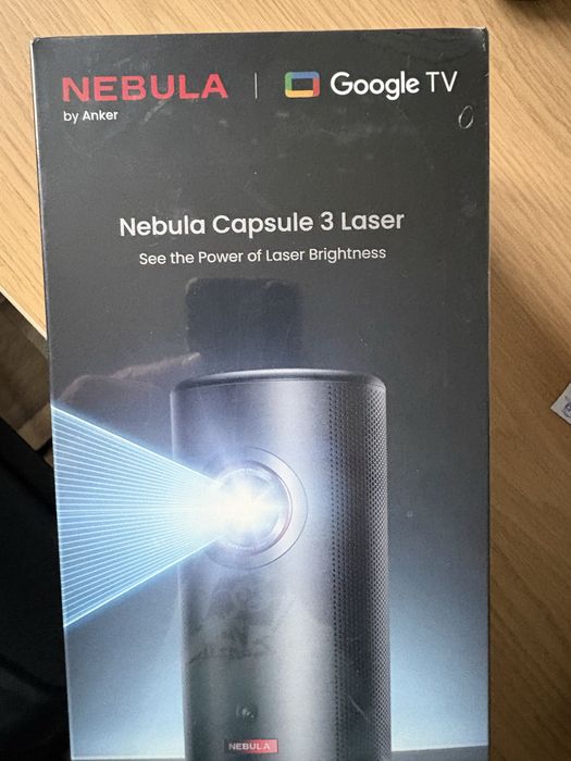 Projektor Anker Nebula Capsule 3 Laser – NOWY, fabrycznie zapakowany