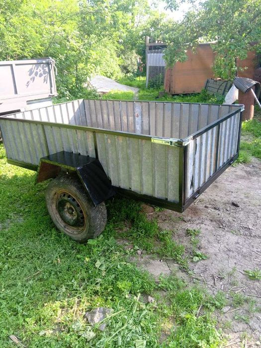 Продам причеп до авто або мотоблока