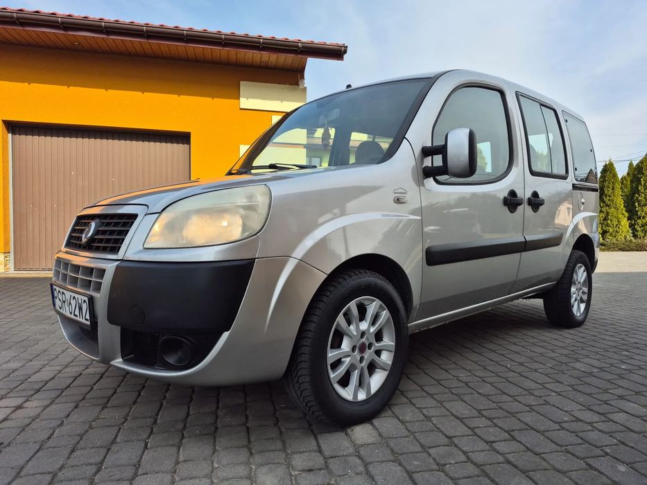 Fiat Doblo 2007r 1.6 16V 103KM Klima Alumy 15' Hak