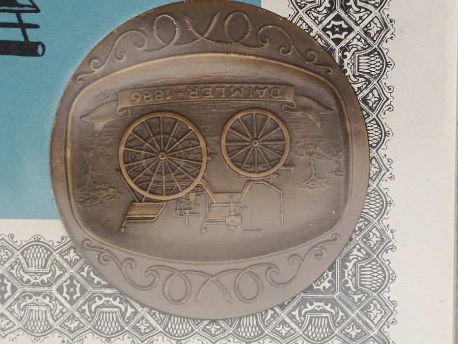 História do automóvel ACP 1976 (medalhas)