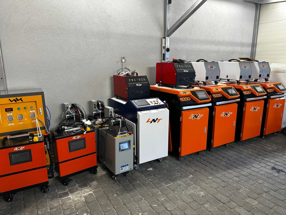 Spawarka laserowa 1500W 4w1 podajnik drutu od ręki