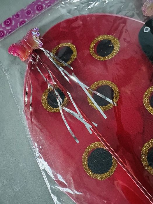 Biedronka 122 cm nowy strój kostium przebranie karnawałowe Halloween