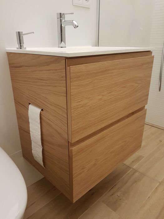 Meble łazienkowe na wymiar, zabudowy, meble Czajka