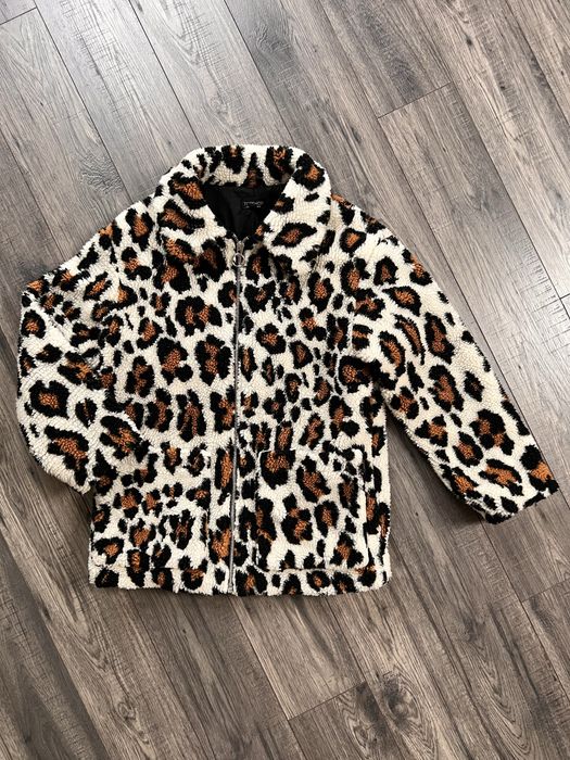 Екошубка з леопардовим принтом