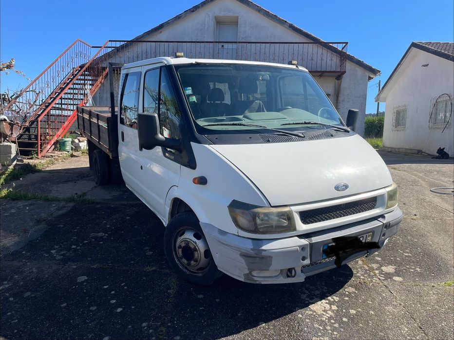 Ford Transit Cabine Dupla e Caixa Aberta