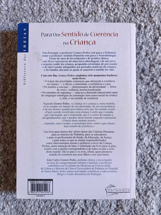Para um Sentido de Coerência na Criança [portes incluídos]