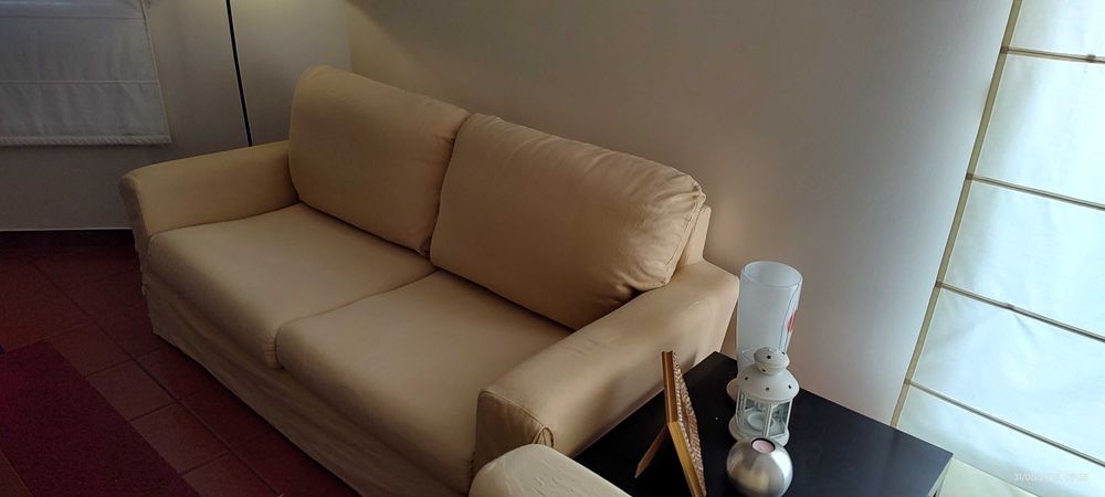 2 Sofás usados muito confortáveis