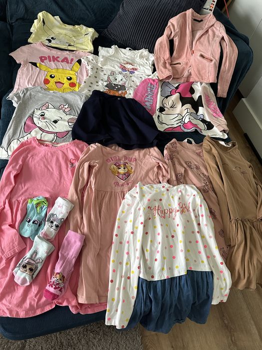 Kilka pak z moich ogloszeń hm 110/116/122