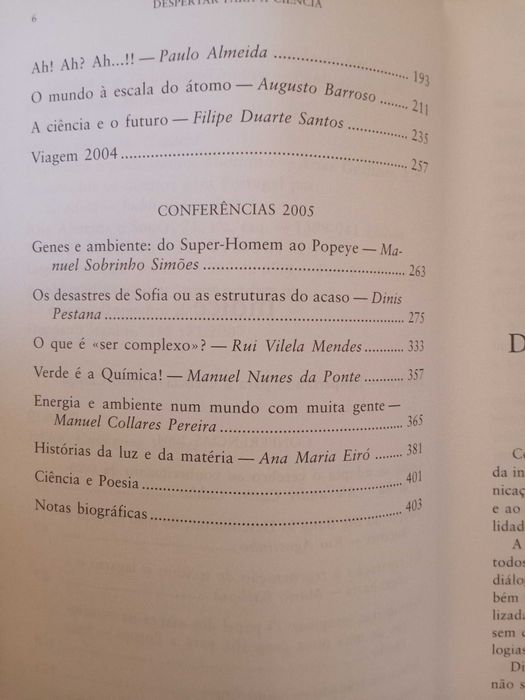 Despertar para a Ciência