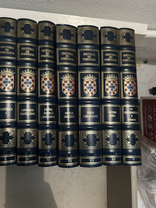 Vendo livros da historia de portugal