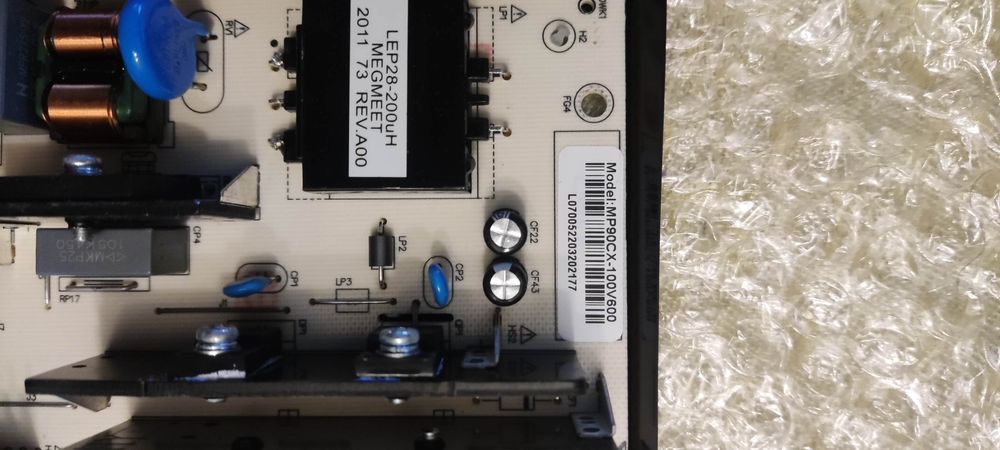 Fonte alimentação TV Smartech SMT43F30UV2M1B1