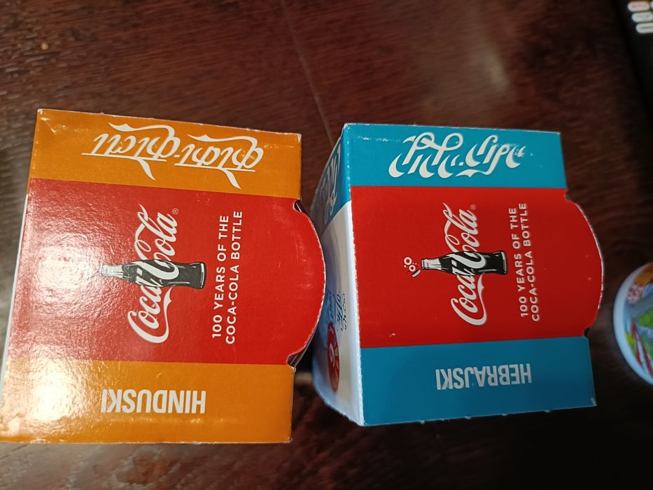 Szklanki Coca-Cola
