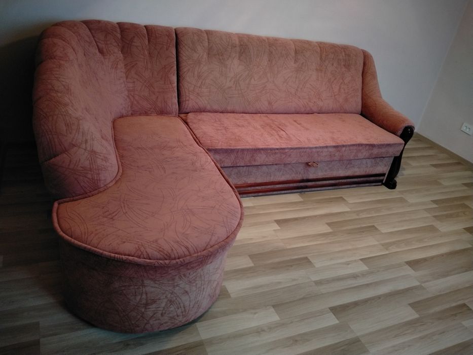 Диван розкладний, кутовий, крісла розкладні