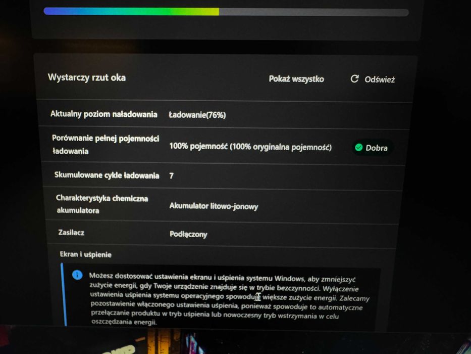 Laptop Lenovo Legion Pro 5 RTX 4060 32GB RAM 240Hz