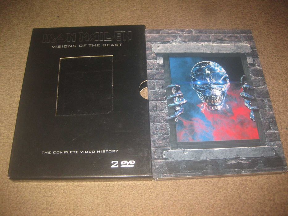Iron Maiden "Visions of the Beast" numa Edição Especial com 2 DVDs em Digipack!