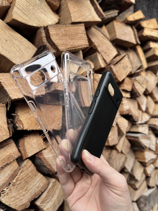 ЧОХОЛ google pixel 7a  прозорий з кутами | чехол чехлы кейс