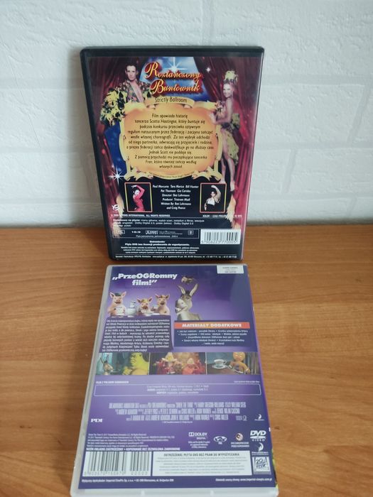 Roztańczony buntownik i Shrek trzeci DVD