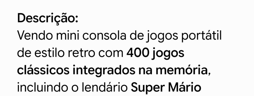 Consola de Jogos
