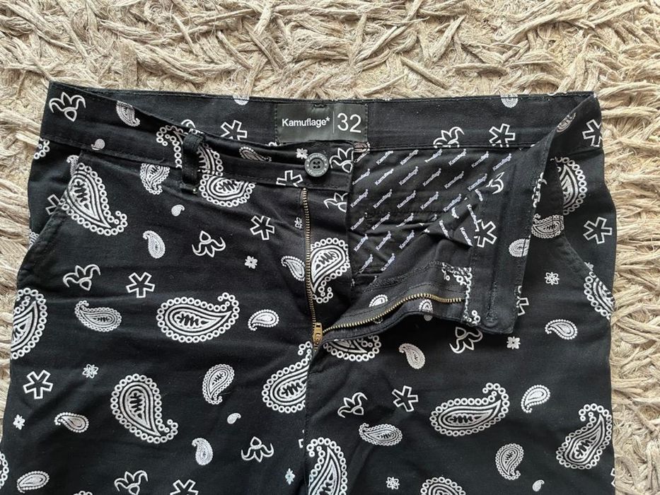 Spodnie Kamuflage Patchwork Paisley