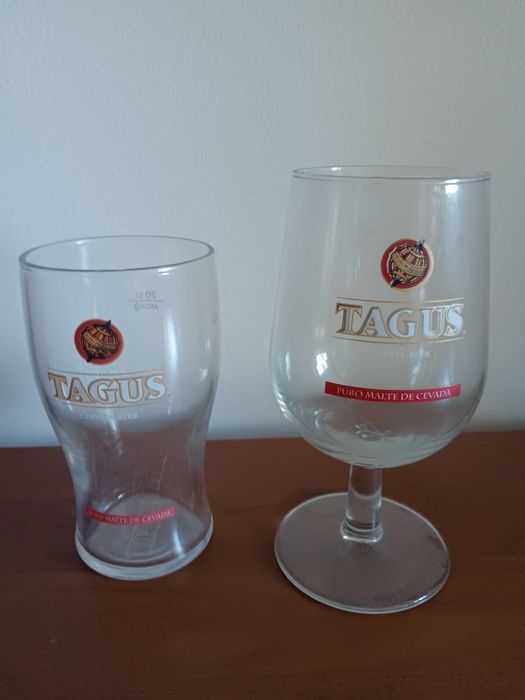 Coleção copos de cerveja