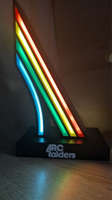 ‼️Знижка ARC Raiders Lightbox з персоналізацією | Світловий бокс з вашим нікнеймом Нічник Світильник