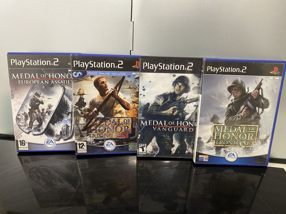 Jogos PS2 Guerra Varios