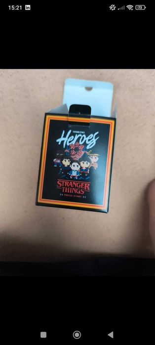 Boneco colecionavel stranger things