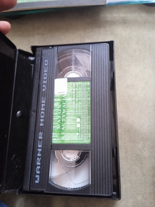 Orginalna kaseta VHS matrix reaktywacja