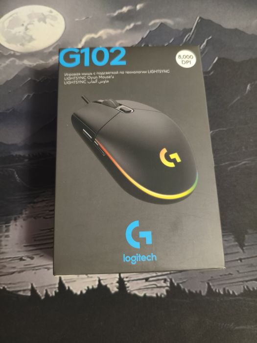 Logitech G102 в личном состоянии