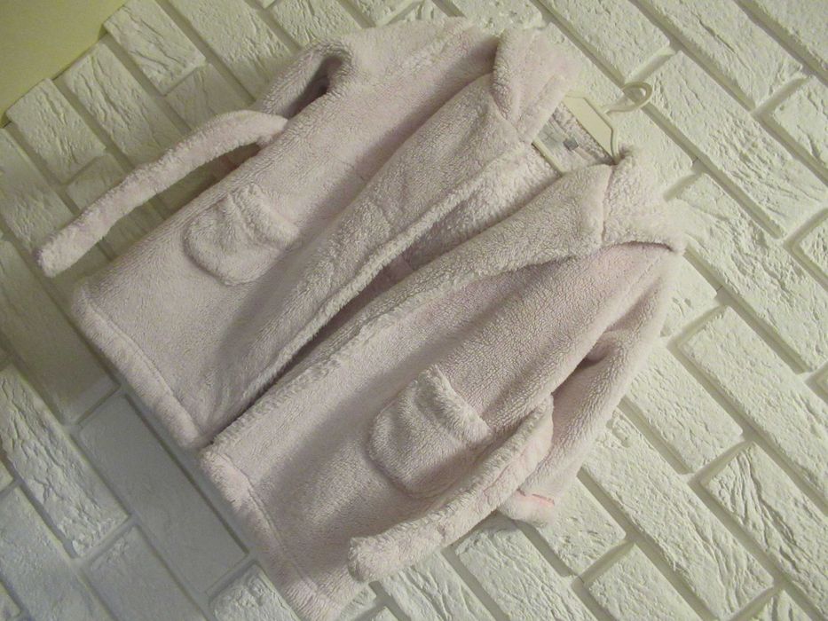 Ciepły szlafrok Jasper Jordan dla dziewczynki 12/18 mies