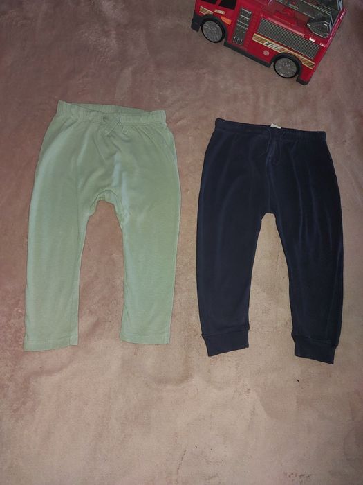 Zestaw cienkich spodni r.86/92 firmy H&M