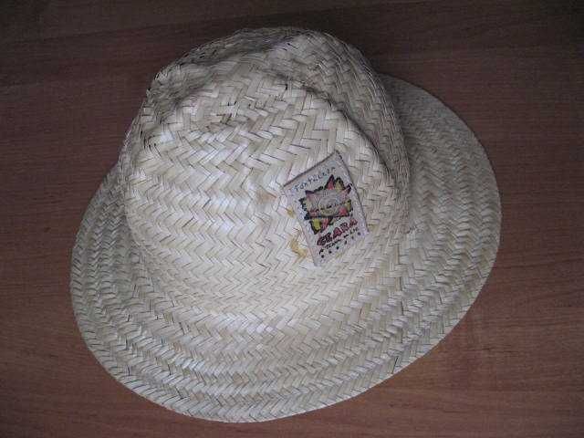 Kapelusz słomkowy również do stroju karnawałowego balowego dla dzieci