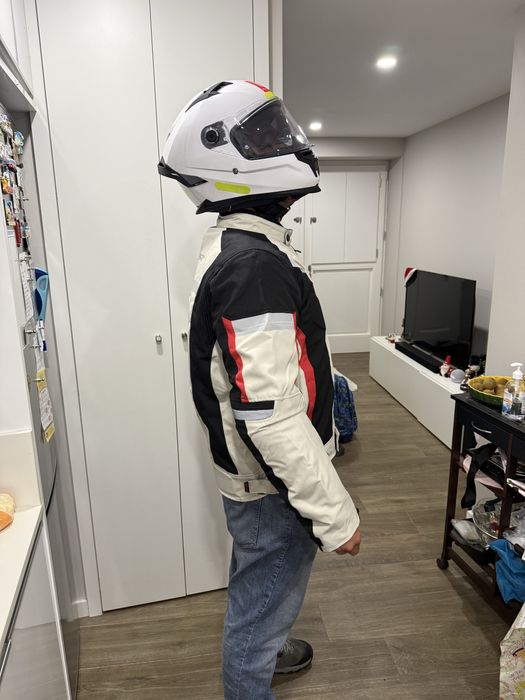 Casaco Motard blusão mota moto biker 4 estações impermeável ideal pra verão também.