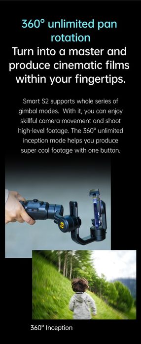 Estabilizador Aochuan Smart S2 Gimbal Para Smartphone SELADO