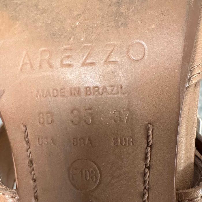 AREZZO szpilki sandały skóra Made In Brazil - Eur 37