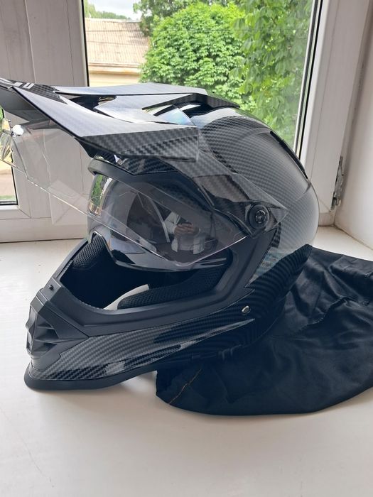 Мотард шолом LVS 800 (Mt Helmets, AGV, мото шолом)