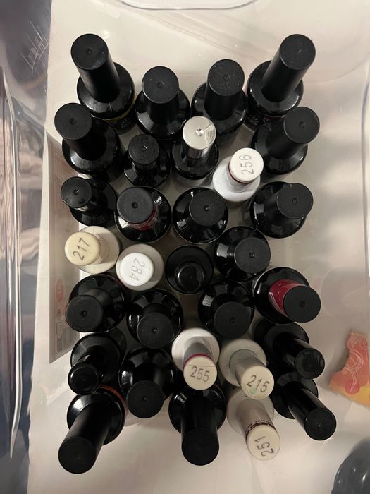 Verniz gel pouco utilizadas