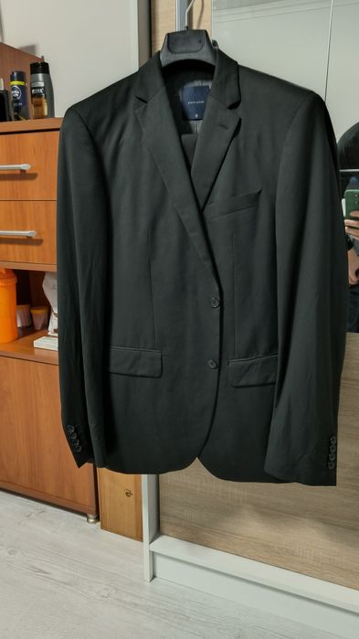 Garnitur męski czarny