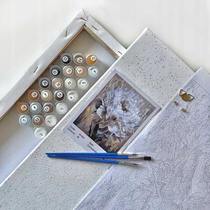 DIY Obraz Do Malowania po numerach z ramą WENECJA