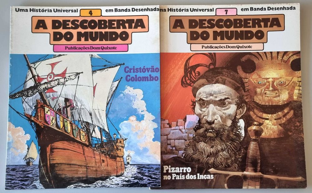 'A Descoberta do Mundo' - Uma História Universal em BD