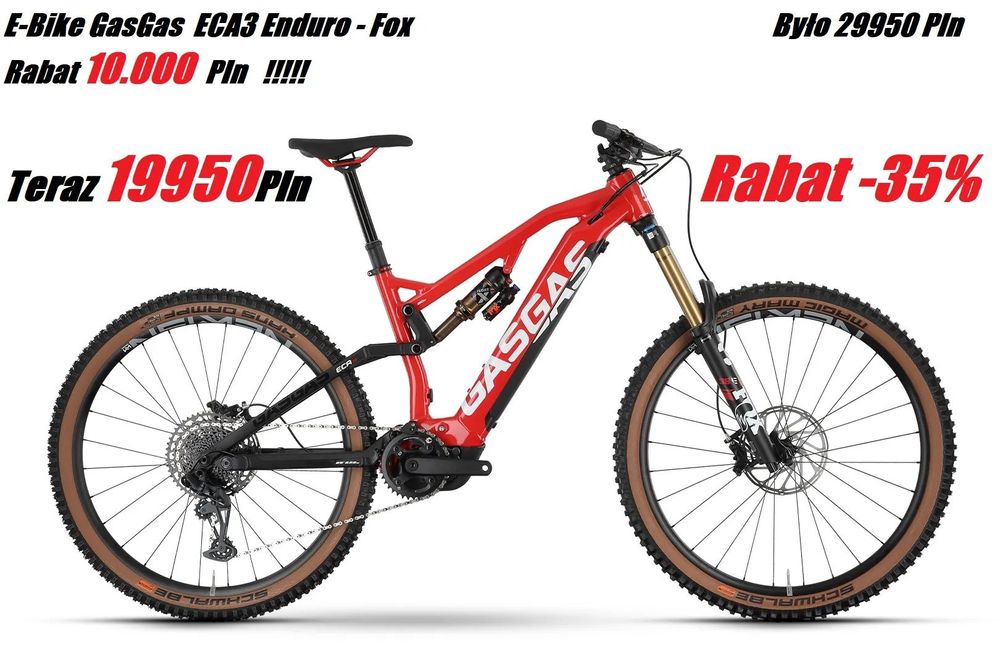 Gas Gas EC Rower GasGas Ec 300 ECA 3 Rower eBIKE PROMOCJA !!!