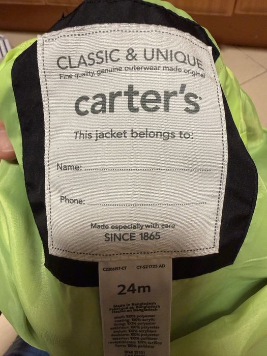 Вітровка дитяча carter’s