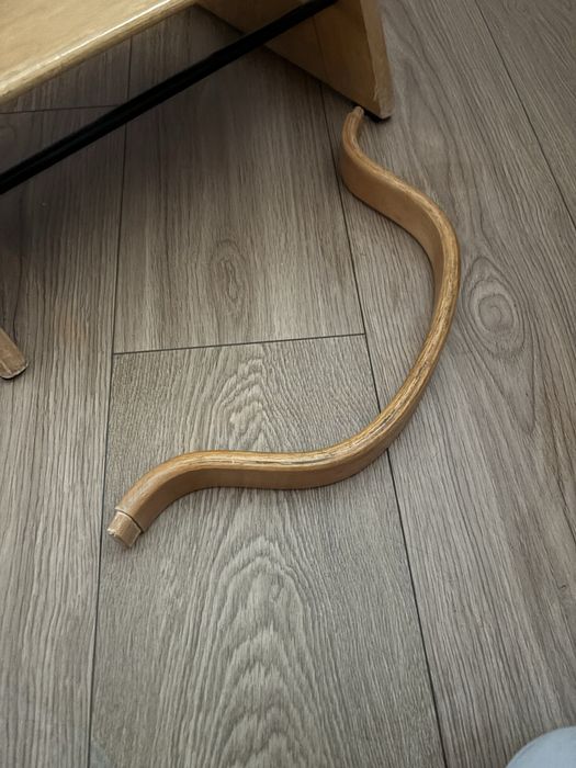 Drewniane krzesło do biurka